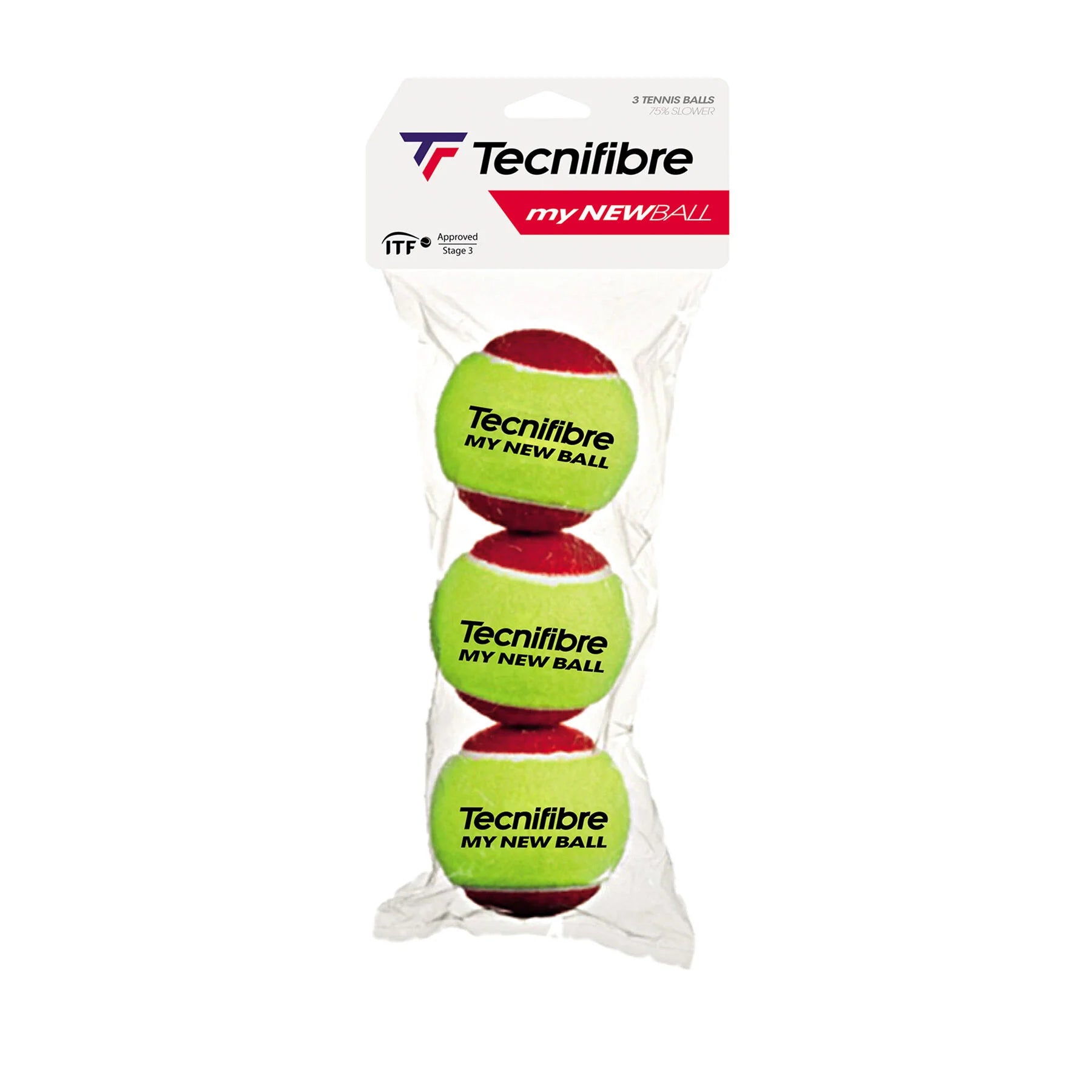 MY NEW BALL Tennis Training Balls - Bag of 3 Balls