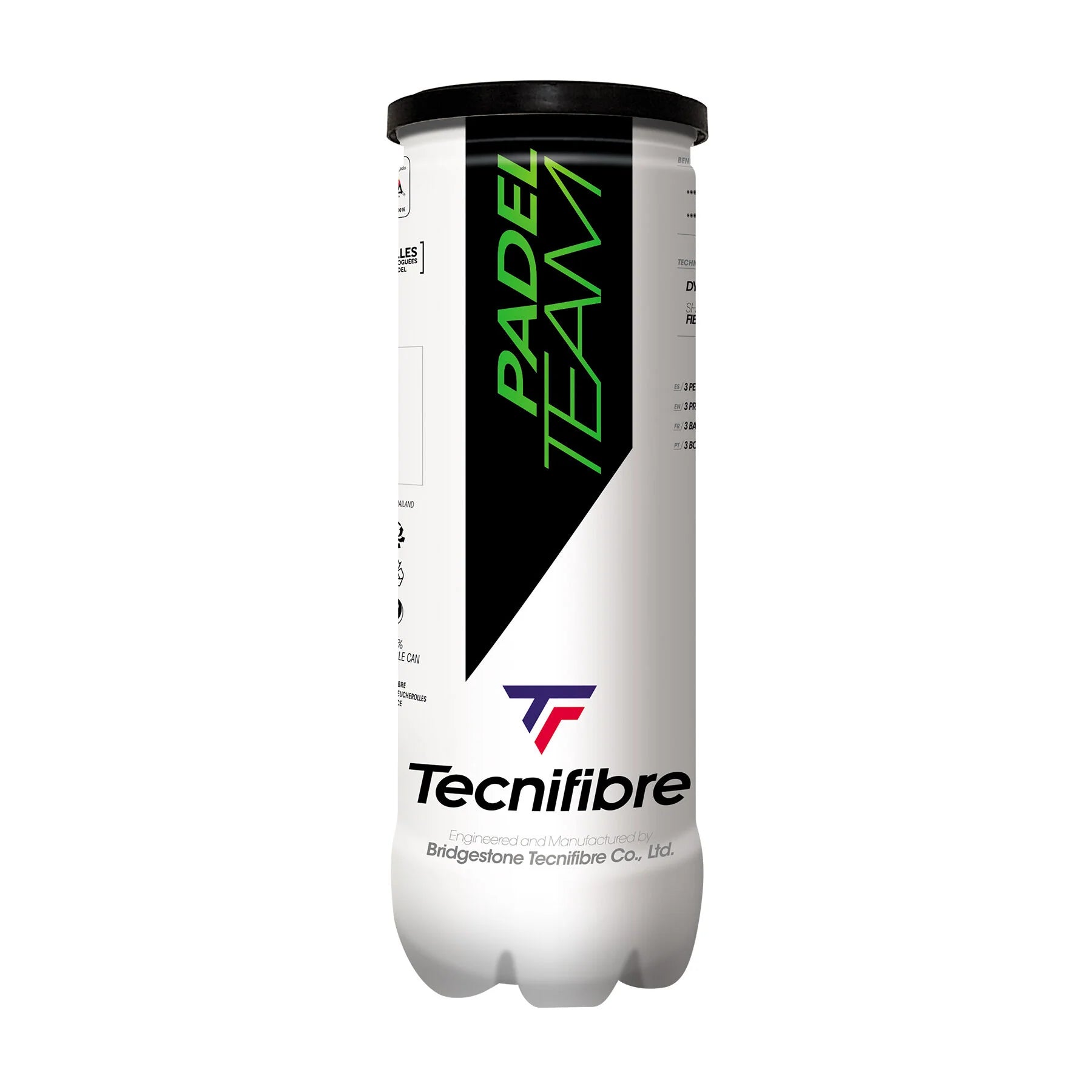 PADEL TEAM - 1 TUBE OF 3 BALLS